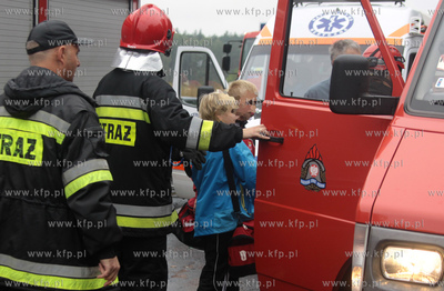 W okolicach Chojnic na skrzyzowaniu drogi krajowej...