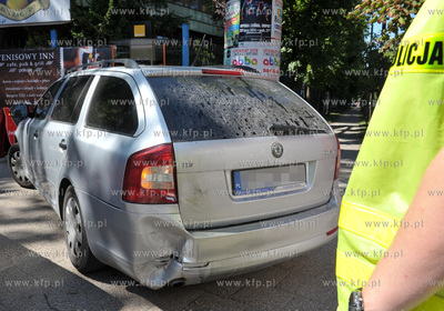 Sopot. Ulica Powstancow Warszawy/Ceynowy. Ok. godziny...