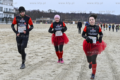 Sopot. Bieg na dystansie 4 km dla Wielkiej Orkiestry...