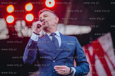 Gdańsk. Plac Zebrań Ludowych. Koncert gwiazd polskiej...