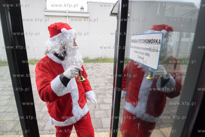 Mikołajkowy przejazd autobusem linii 175 GAiT w Gdańsku....