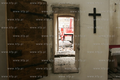 Kosciol sw. Katarzyny w Gdansku po pozarze.
23.05.2006
fot....