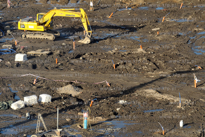 Gdansk. Budowa Europejskiego Centrum Solidarnosci na...
