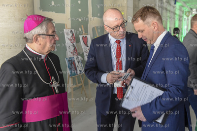 Poświęcenie i wmurowanie kamienia węgielnego pod...