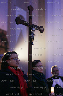 Gdansk. Kosciol Mariacki. II Rocznica smierci Jana...
