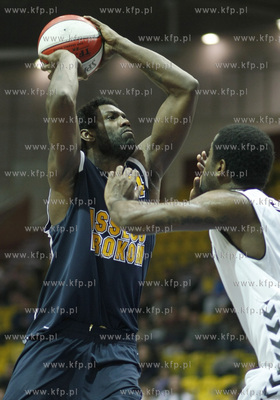 Gdynia. Polska Liga Koszykowki. Drugi mecz cwiercfinalowy...