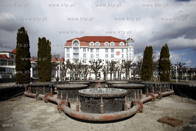 Sopot. Przygotowania do sezonu na molo. Nz rozpoczecie...