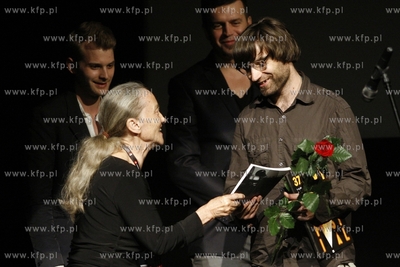 37 Gdynia Film Festival. Wreczenie nagrody dla najlepszego...