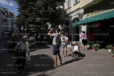 Sopot. Ul. Bohaterow Monte Cassino.
12.08.2013
fot....