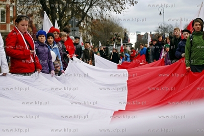 Gdansk. Parada na Swieto Niepodleglosci.
11.11.2013
fot....