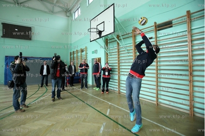 Wizyta lekkoatletow amerykanskich w Zespole Szkol Sportowych...