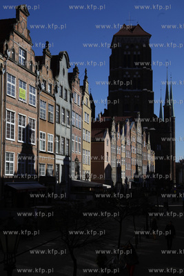 Gdansk. Ul. Piwna i Chlebnicka. 14.03.2014 fot. Krzysztof...