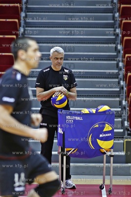 Ergo Arena.Trening zespołu Lotos Trefl Gdańsk. Nz....