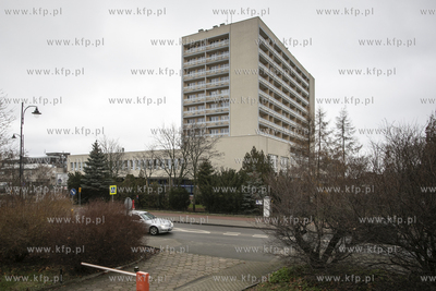 Szpital tymczasowy w Sopocie. Powstał w budynku sanatorium...
