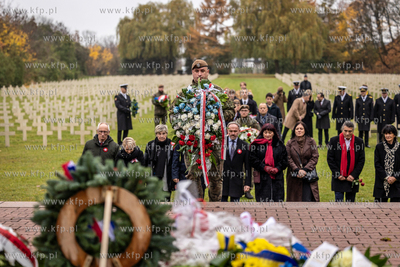 Cmentarz Francuski w Gdańsku - obchody Święta Niepodległosci...