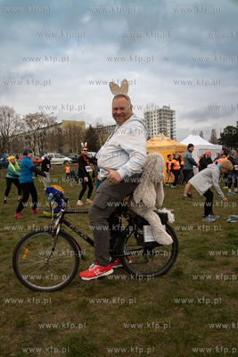 Charytatywny bieg Goń Zajączka. Wydarzenie to ma...