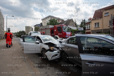 Gdańsk Strzyża, skrzyżowanie ulic Chrzanowskiego,...