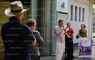 Sopot. Akcja Literacki Sopot zorganizowana w ramach...