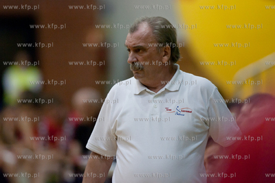 Gdansk. Hala AWFiS. I Liga Piłki Recznej Mezczyzn....