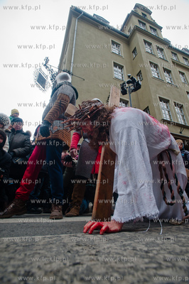 Wielki Piatek. Misterium Meki Panskiej na ulicach Gdanska.
29.03.2013
fot....
