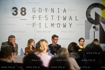 38 Gdynia Festiwal Filmowy. Konferencja prasowa filmu...