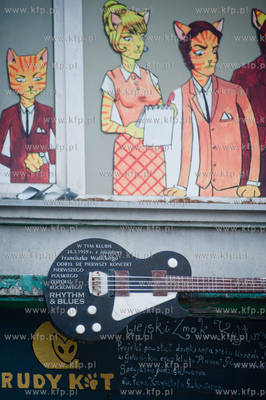 Gdansk. Obchody 55 lecia Polskiego Rock & Rolla. Odsloniecie...