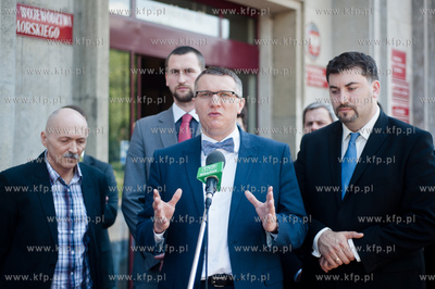 Gdansk. Konferencja prasowa przedstawicieli Kongresu...