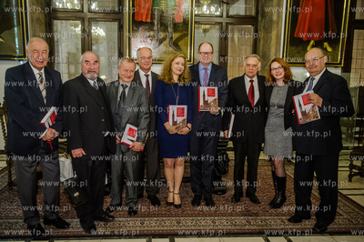 Gdansk. Wielka Sala Wety Ratusza Glownego Miasta. Promocja...