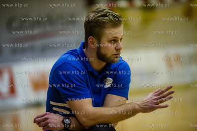 Gdansk. Hala AWFiS. Mecz 20. kolejki pierwszej ligi...