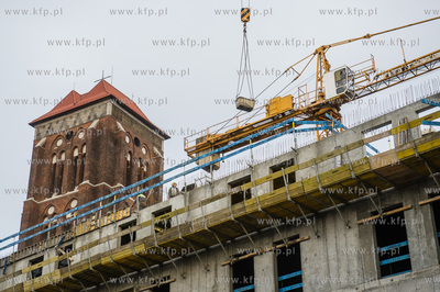 Gdańsk. Budowa hotelu Hampton by Hilton, który powstaje...