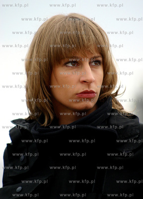 Ekipa filmowa serialu Kryminalni realizuje na plazy...