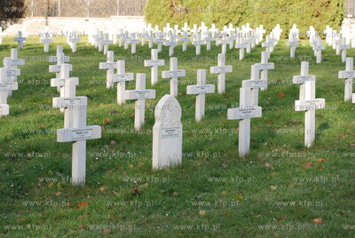 Wojskowy Cmentarz Francuski przy Powstancow Warszawskich...