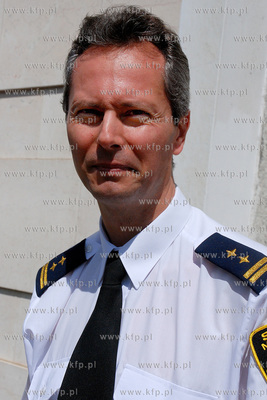 Dariusz Wisniewski - komendant Strazy Miejskiej w Gdyni...