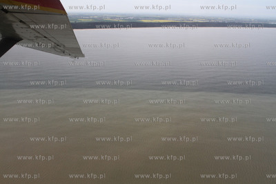 Ujscie Wisly do morza. Do Baltyku trafila zanieczyszczona...