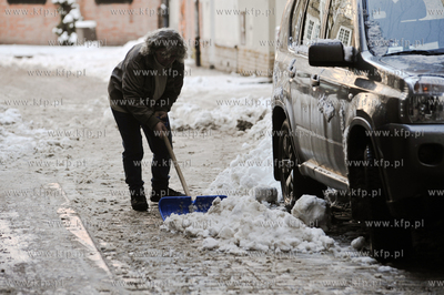 Grudniowy atak zimy na ulice Gdanska. 09.12.2010 Fot.Michal...