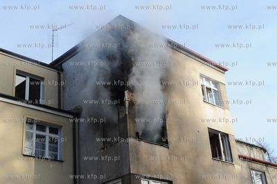 Sopot. Pozar mieszkania na ulicy Jana Sobieskiego 67....