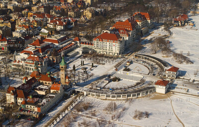 Zdjecie lotnicze Sopotu w zimowej aurze.
24.02.2011...