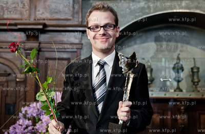 Gdansk. Dwor Artusa. Wreczenie nagrod w plebiscycie...