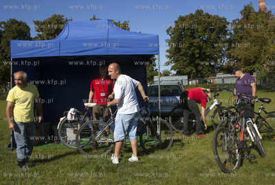 II przejazd rowerowy przez Pruszcz Gdanski.Akcja zorganizowana...