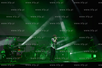 Hala Gdynia Arena. Koncert mlodego polskiego wokalisty...