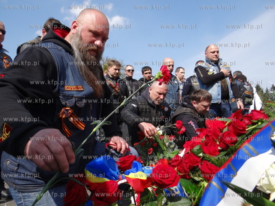 Uroczystosci z okazji zakonczenia II wojny swiatowej...