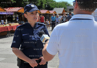 Karina Kaminska rzecznik Policji w Sopocie.
20.07.2016...
