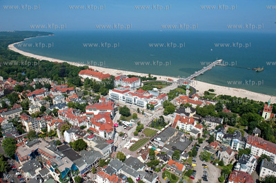 Sopot z lotu ptaka. 28.06.2009 fot. Kacper Kowalski...