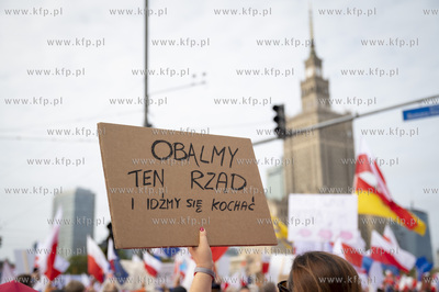 Warszawa. Marsz Miliona Serc. 01.10.2023 fot. Anna...