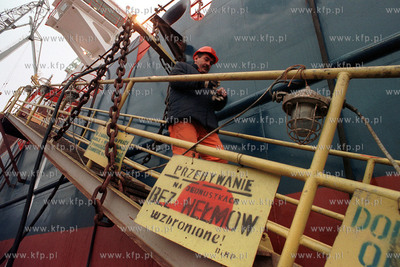 Stocznia Gdynia fot. Lukasz Glowala / KFP ZAKAZ PUBLIKACJI...