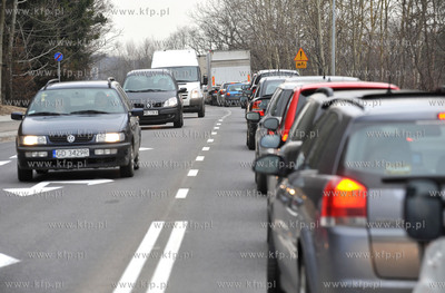 Skutek zamkniecia na zawsze ul. Slowackiego w Gdansku....