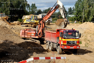 Budowa trasy WZ wzdluz ulicy Kartuskiej na odcinku...