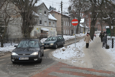 Gdansk. Oliwa. Ul. Lesna
06.01.2011
fot. Maciej Kosycarz...