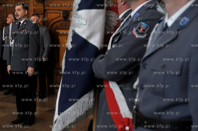 Gdansk, Dwor Artusa. Uroczystosc slubowania nowoprzyjetych...