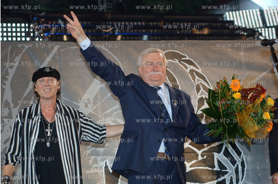 Sopot Festival czyli Festiwal Piosenki w Sopocie. Podczas...